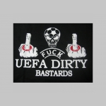 Fuck UEFA Dirty Bastards šuštiaková bunda čierna materiál povrch:100% nylon, podšívka: 100% polyester, pohodlná,vode a vetru odolná